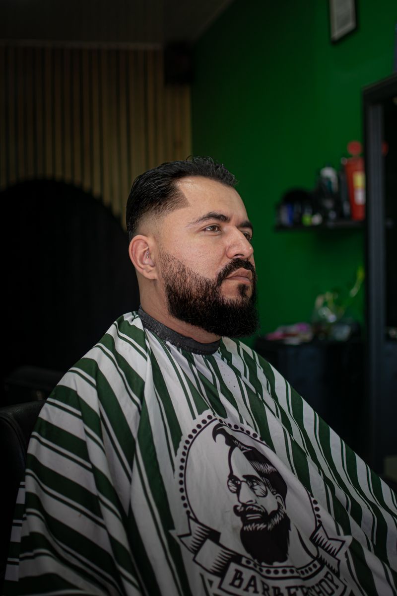 Kim — barber portrait